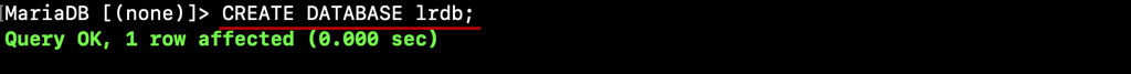 db 생성 명령어