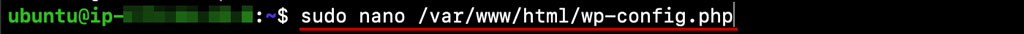 ubuntu에서 config.php 파일 접근